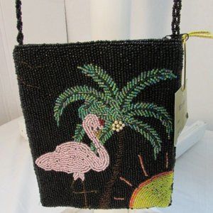 Ermo Beaded Crossbody Bag